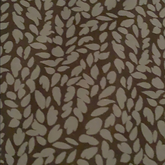 Loft Black and Teal Leaf Pencil Skirt - Picture 3 of 6